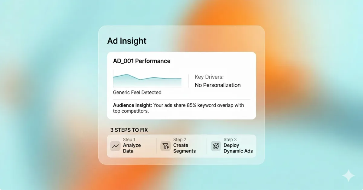 Why Your Paid Ads Feel Generic (And How to Fix It in 3 Steps)