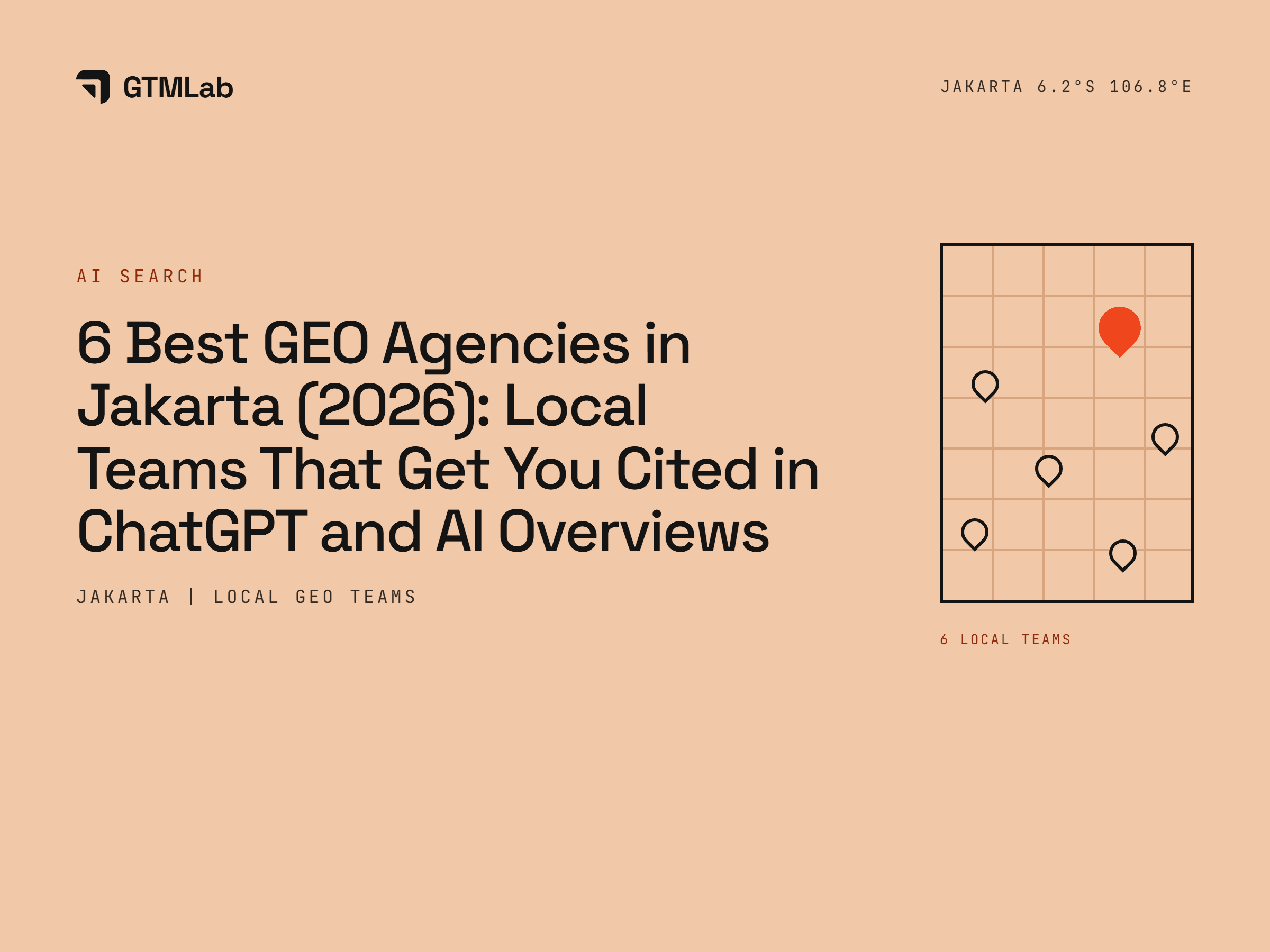 6 Best GEO Agencies in Jakarta (2026): Get You Cited in ChatGPT and AI Overviews