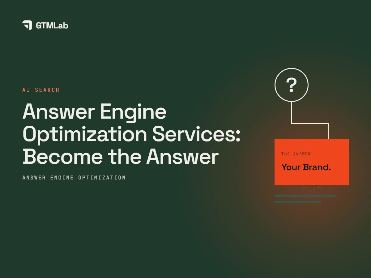 Answer Engine Optimization Services: Become the Answer