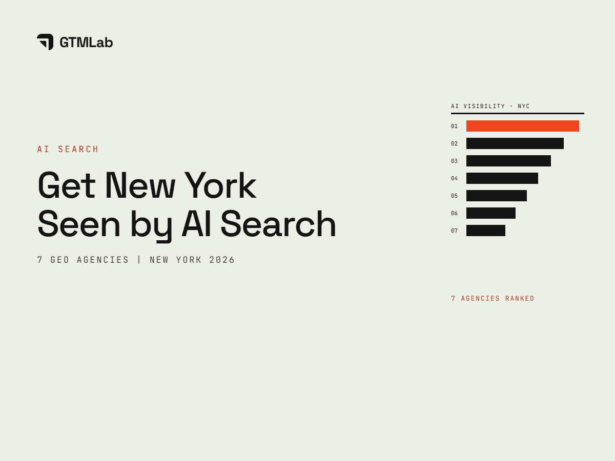 Best 7 GEO Agencies in New York for AI Search Visibility (2026)