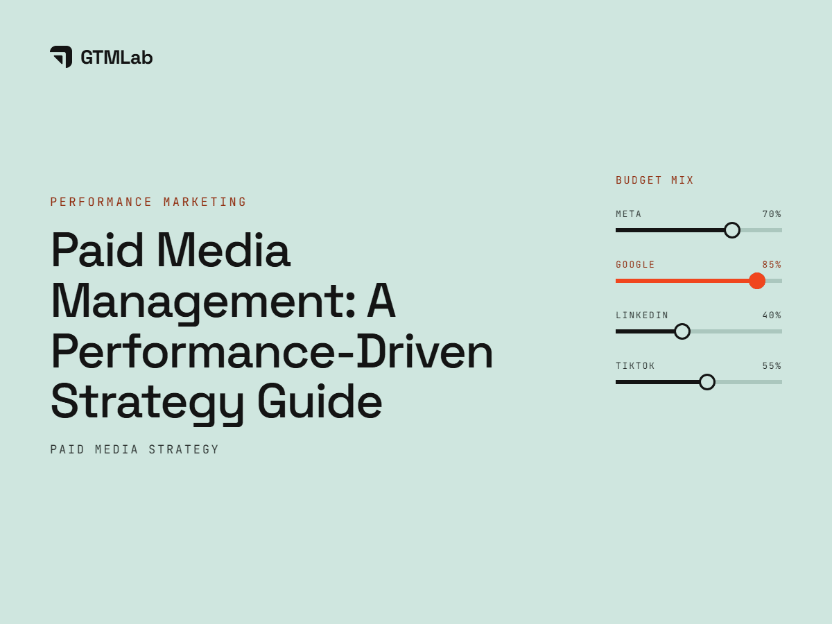 Paid Media Management: A Performance-Driven Strategy Guide