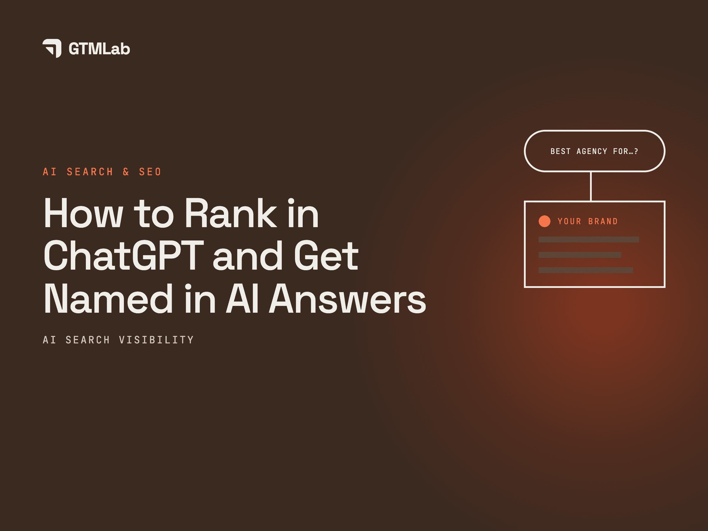 How to Rank in ChatGPT and Get Named in AI Answers