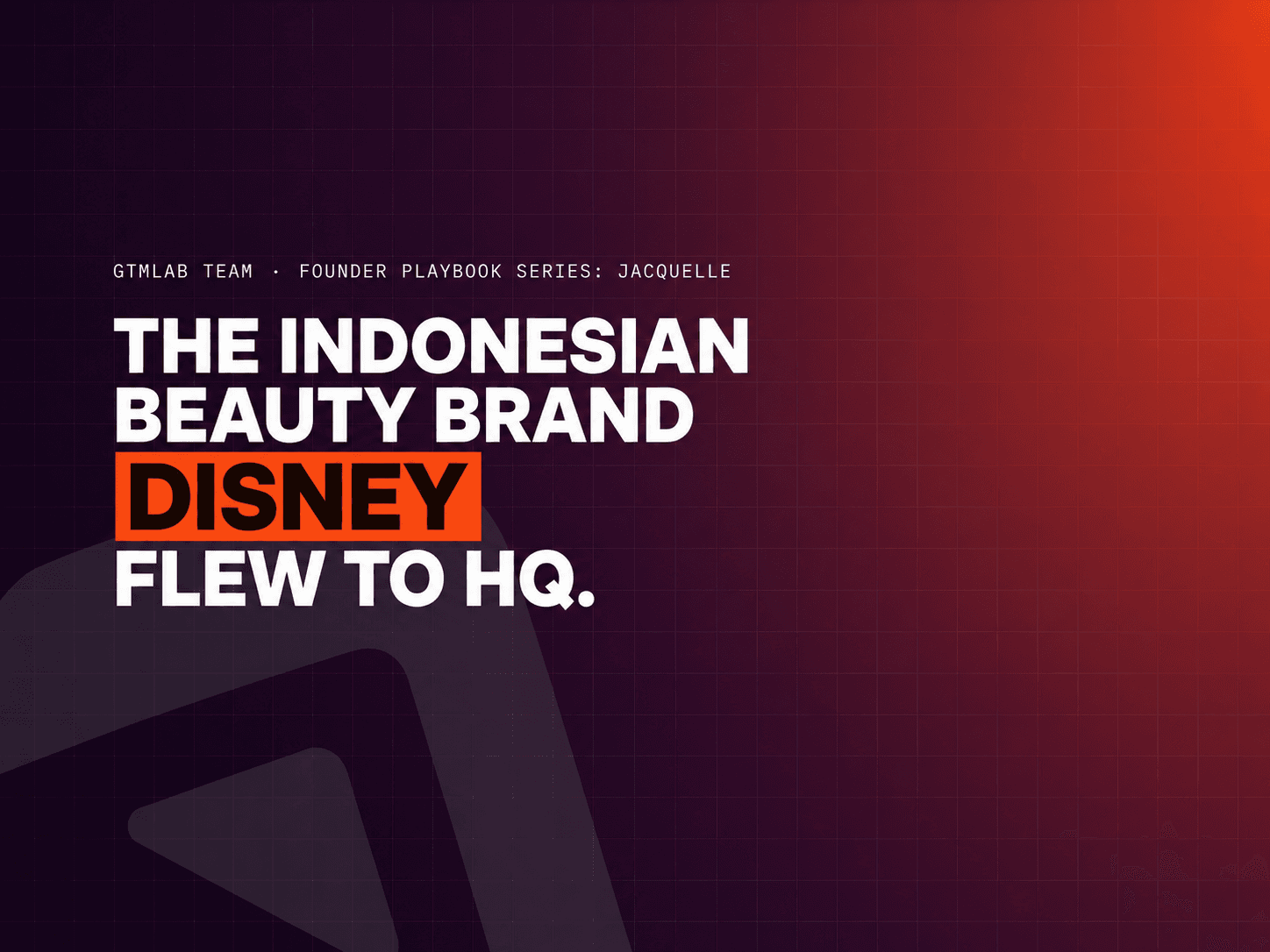 Jacquelle: The Indonesian Beauty Brand That Earned Disney’s Trust