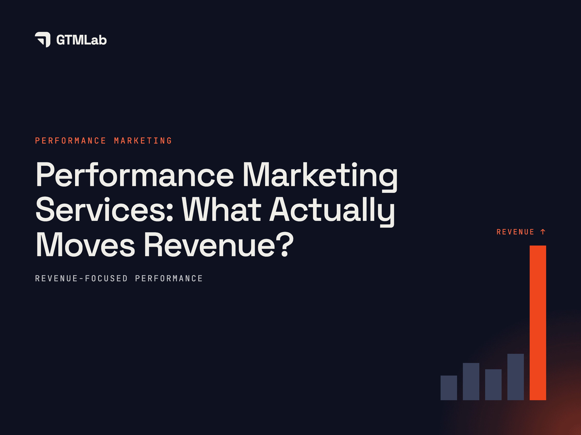 Performance Marketing Services Built Around Revenue Growth