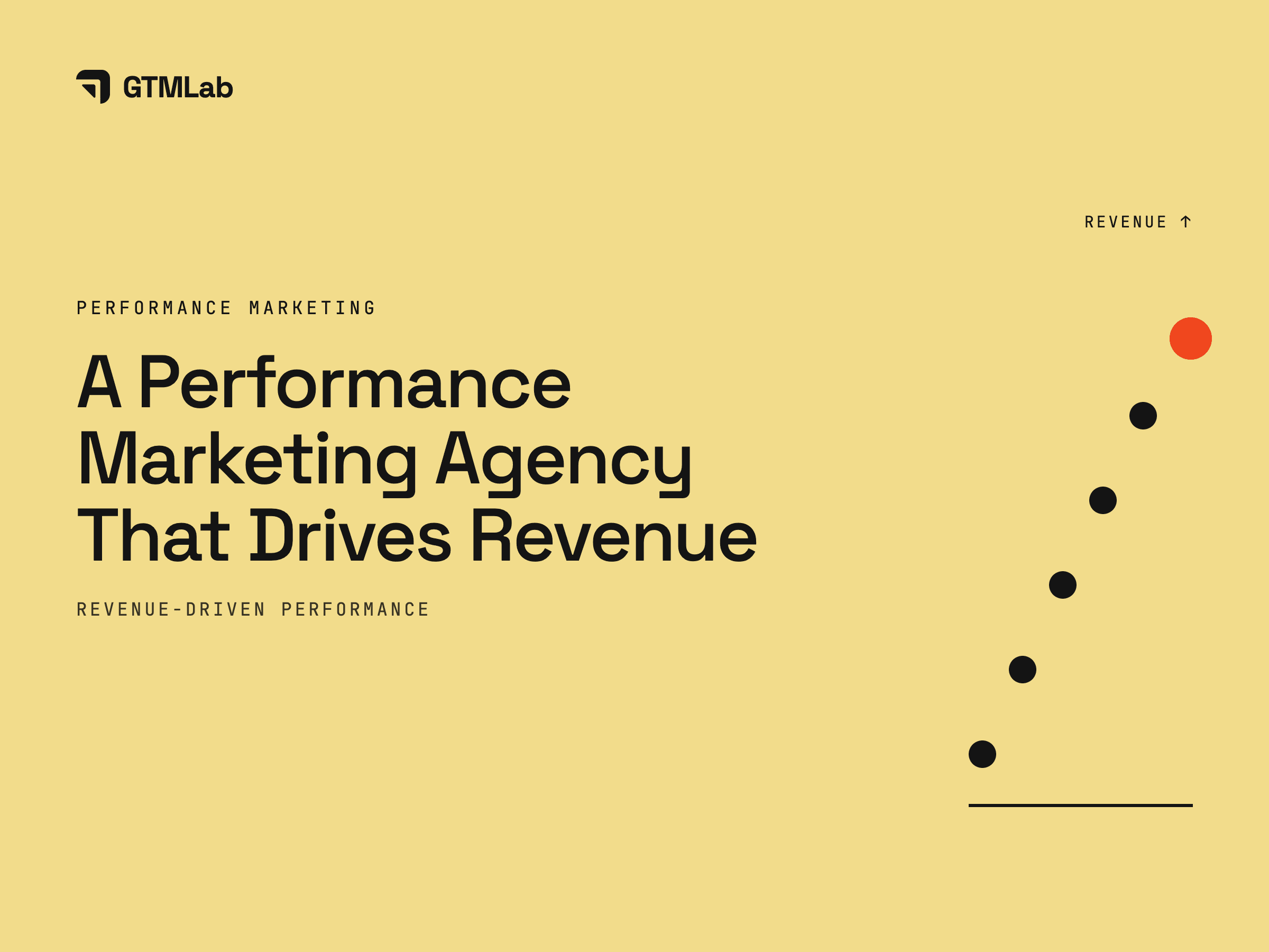 A Performance Marketing Agency That Drives Revenue